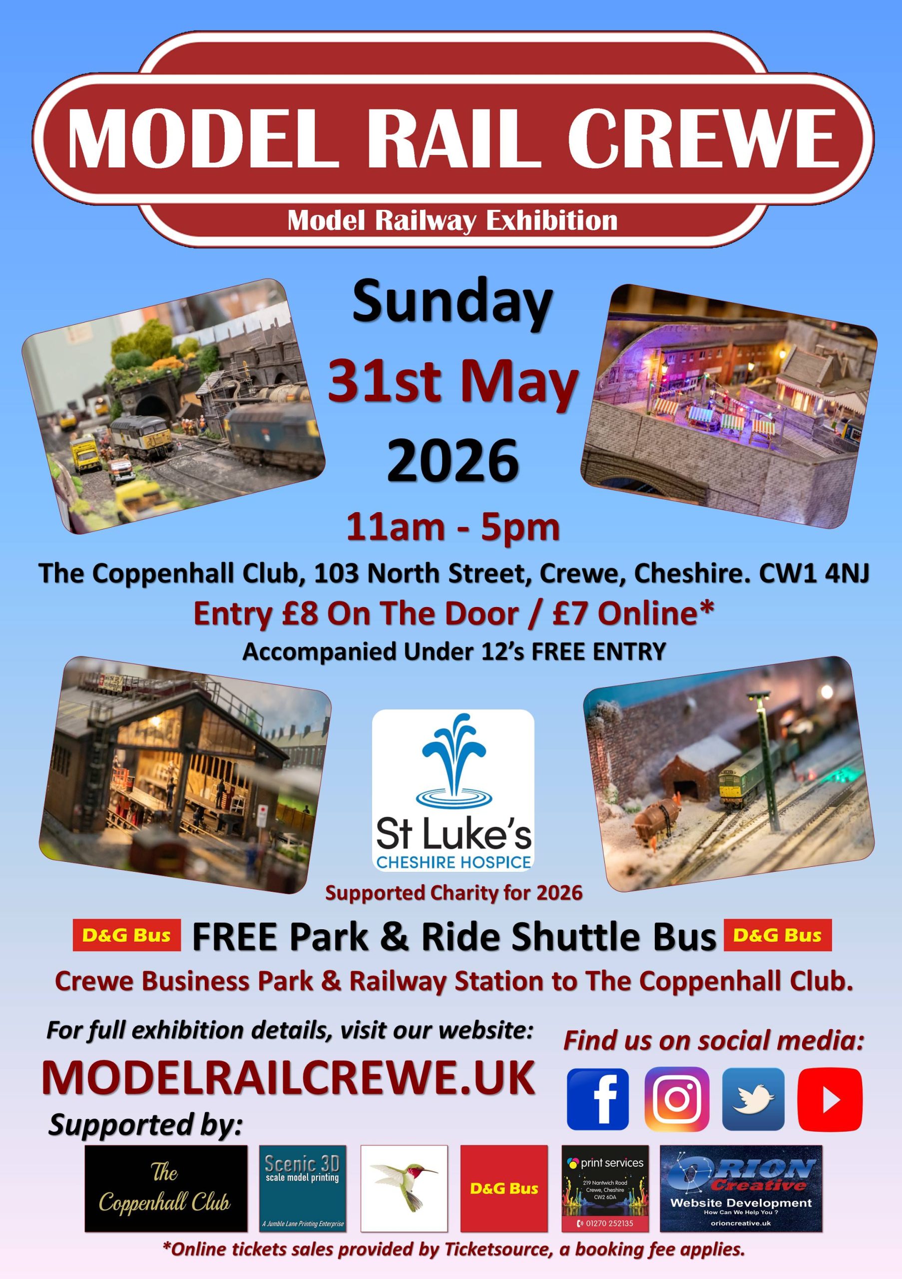 Model Rail Crewe Leaflet 2026 Model Rail Crewe 2025